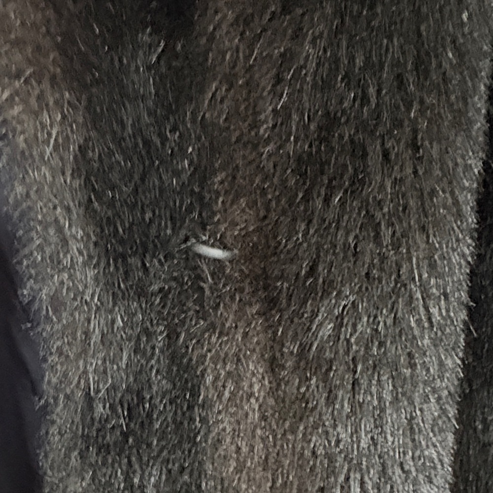Olympia made is USA Classic Long Faux Fur Coat - Black - Picture 3 of 7